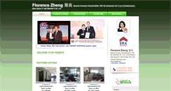 Desktop Screenshot of florencezheng.com